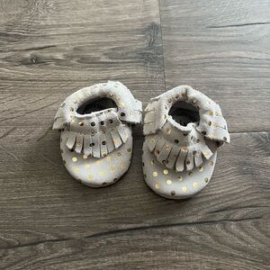 Bird Rock Baby Leather Moccasins size 2